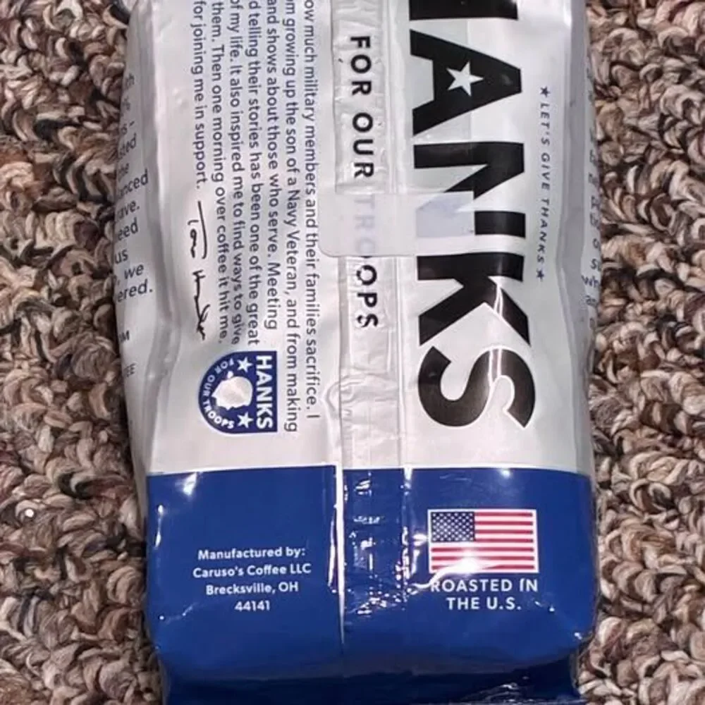 Hanx “For Our Troops” Medium Roast Coffee